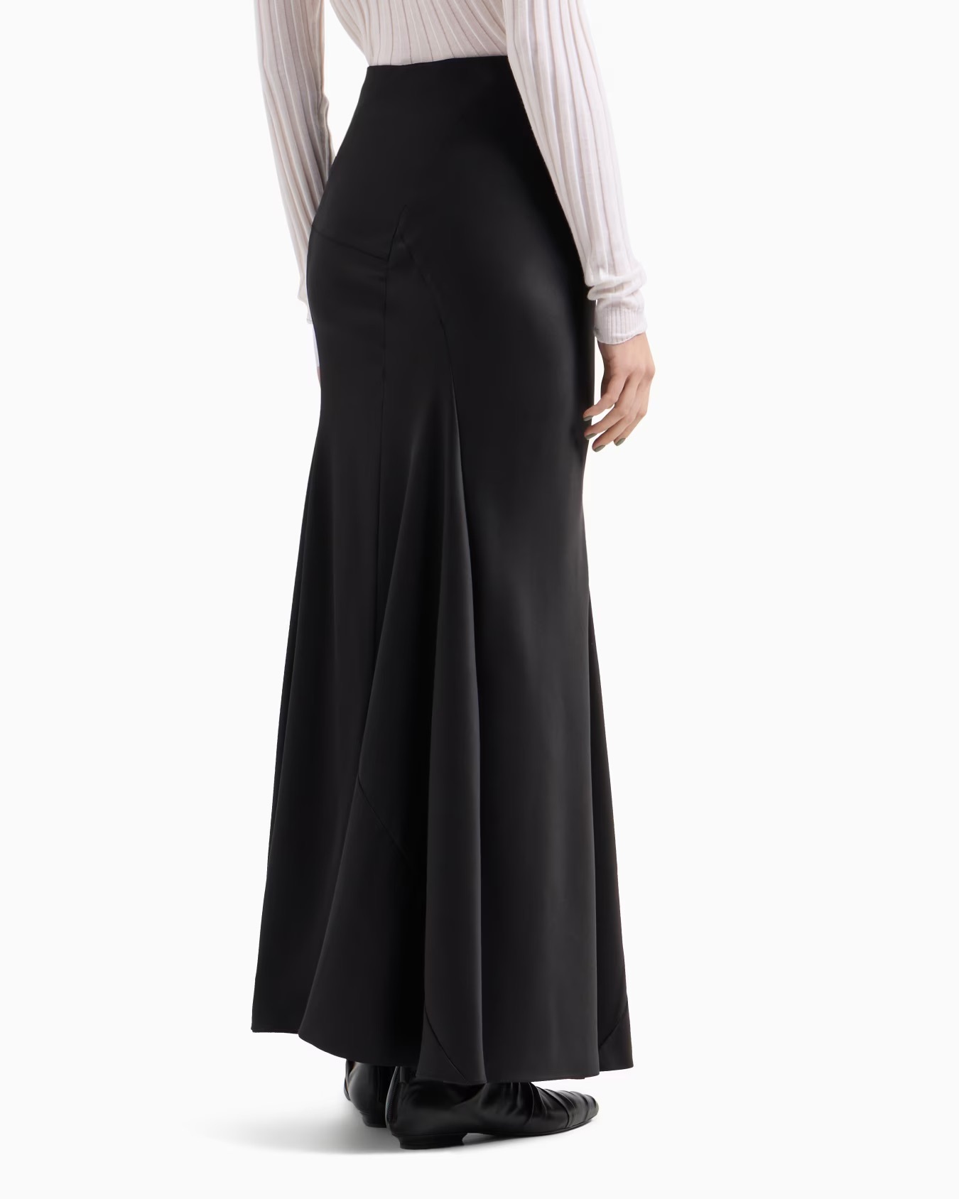 GIORGIO ARMANI 25AW《ロングスカート》シルクサテン 直営店