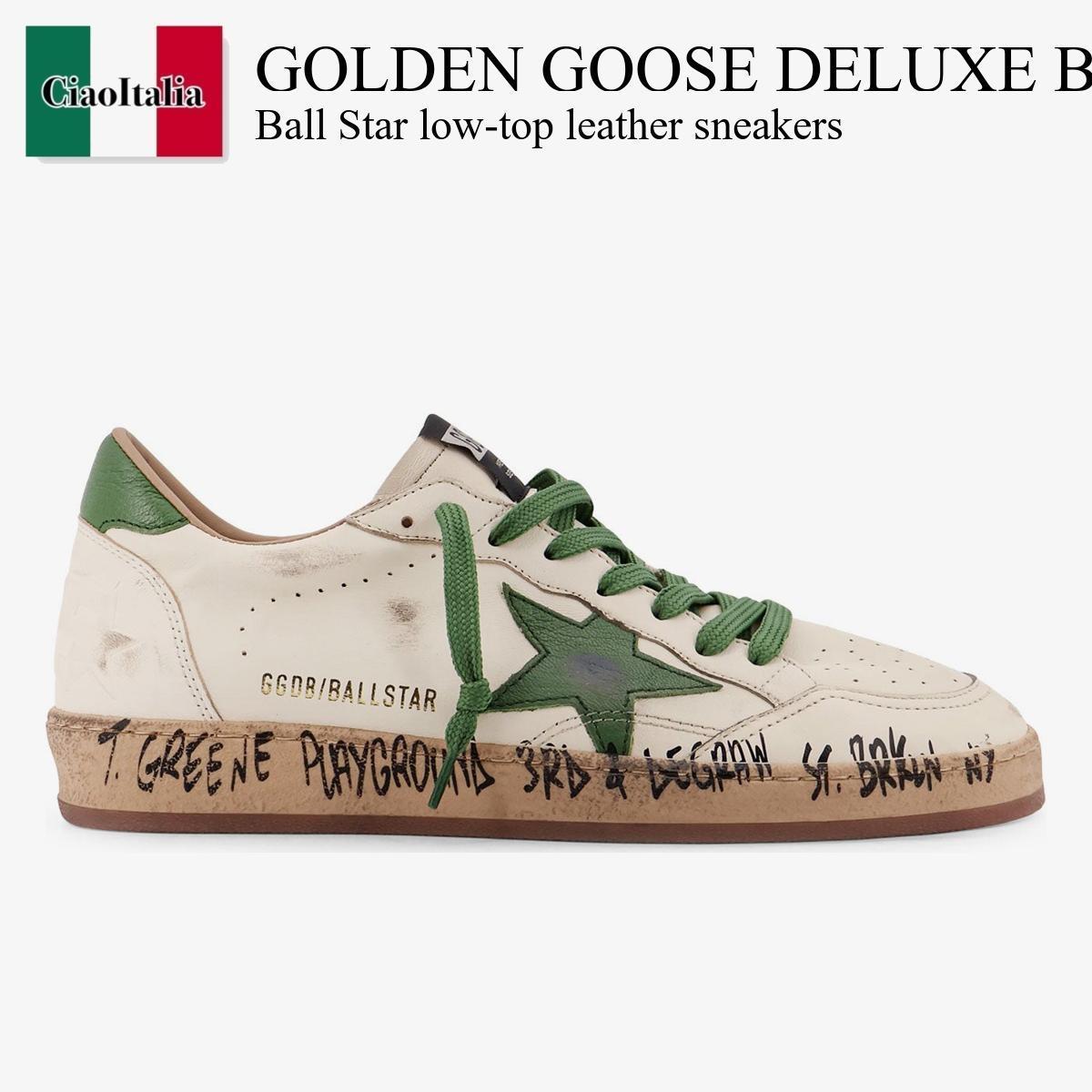 スニーカー Golden Goose Deluxe Brand Ball Star Low-Top Leather Sneakers