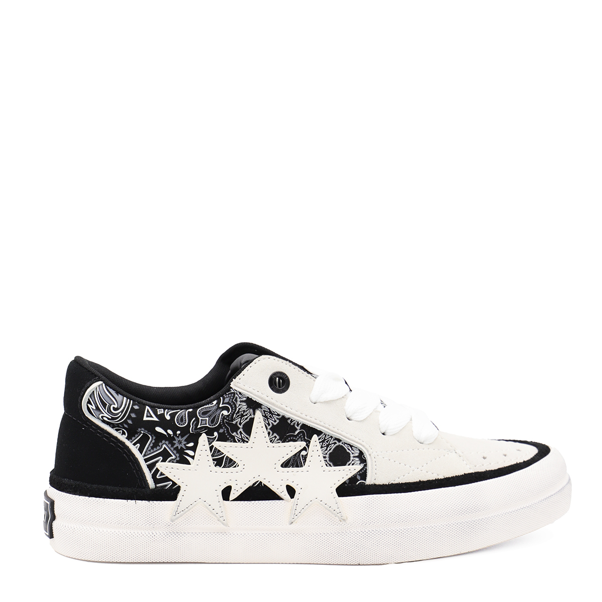 ★関税込み★ AMIRI BLACK AND WHITE BANDANA SNEAKERS