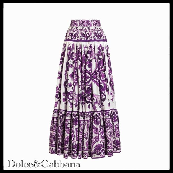 Dolce & Gabbana スカート ロング マヨリカ