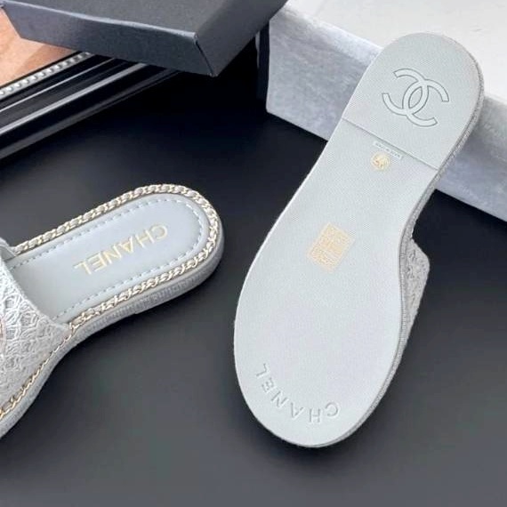 《大人かわいい》CHANEL クロシェット ミュール サンダル 25S