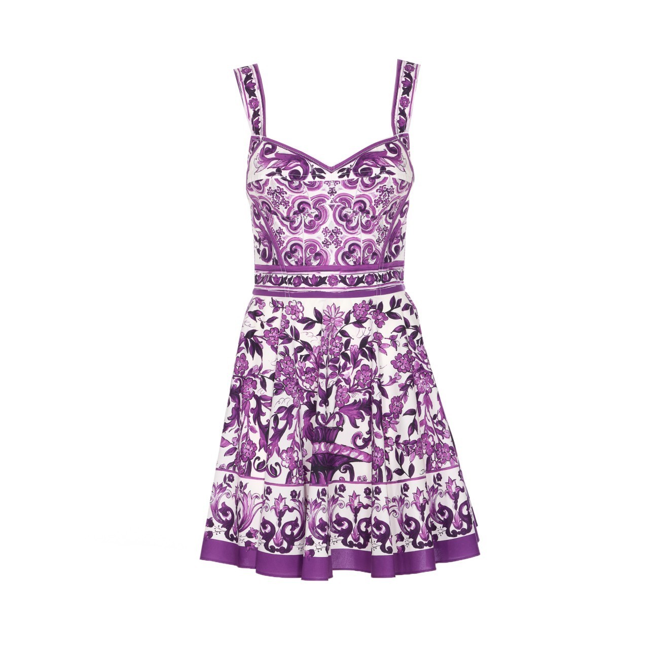 ワンピース DOLCE&GABBANA MAIOLICA PRINT DRESS