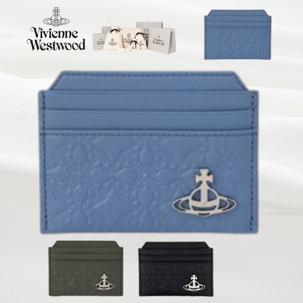 【Vivienne Westwood】EMBOSSED NAPPA カードケース