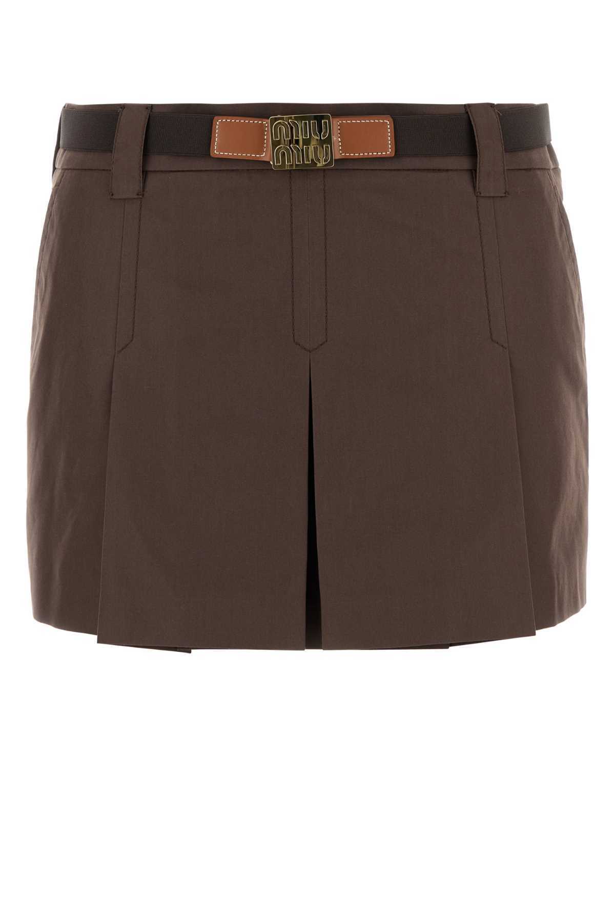 スカート MiuMiu SKIRT (MG2485SOOO12NS F0324)