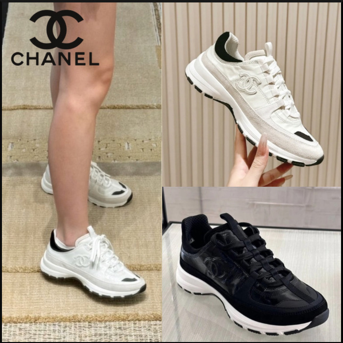 【王道スニーカーで女性も履きやすい♪】CHANEL スニーカー