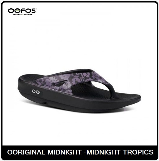 【OOFOS】 OORIGINAL MIDNIGHT -MIDNIGHT TROPICS