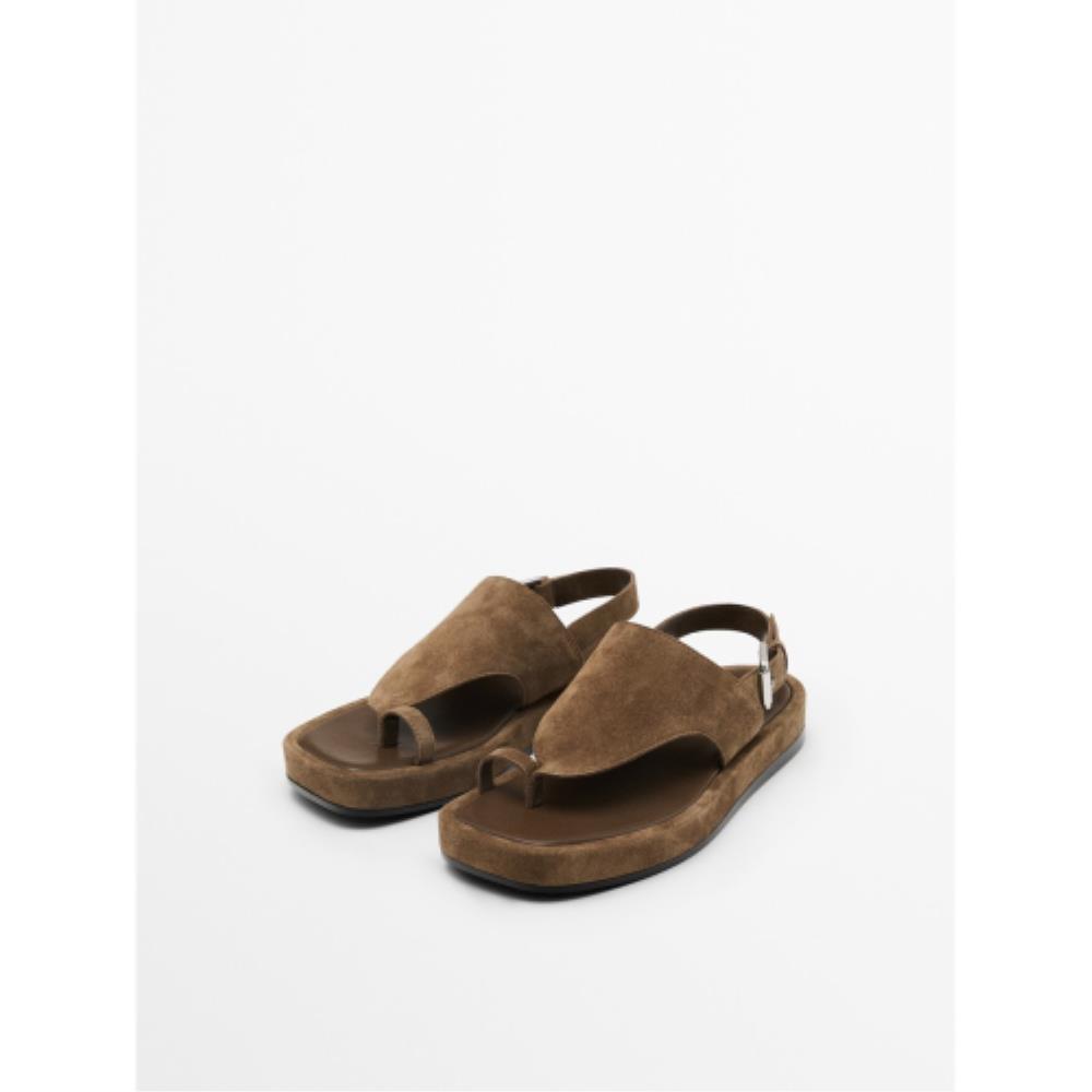★ Massimo Dutti★ Sandals with padded insoles 11705650704