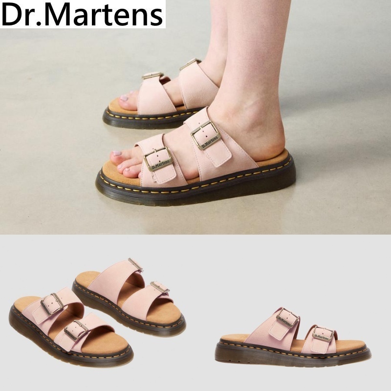 【Dr.Martens】ヌバックレザースライドサンダル