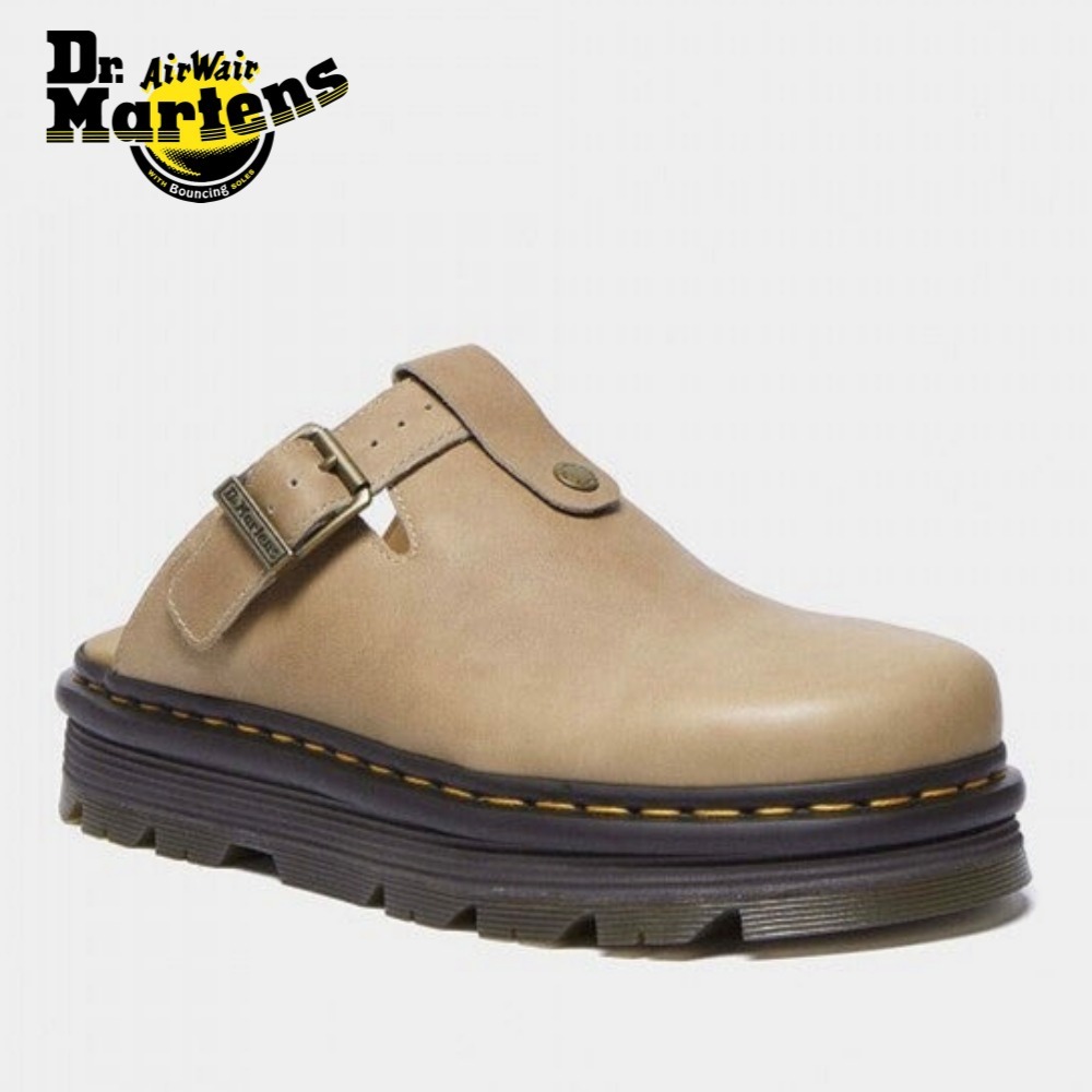 (Dr.Martens) Zebzag Mule ★ TAN