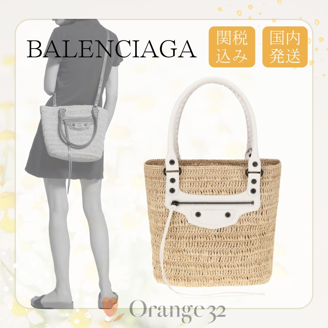 【BALENCIAGA】Le City バスケット スモール ハンド バッグ