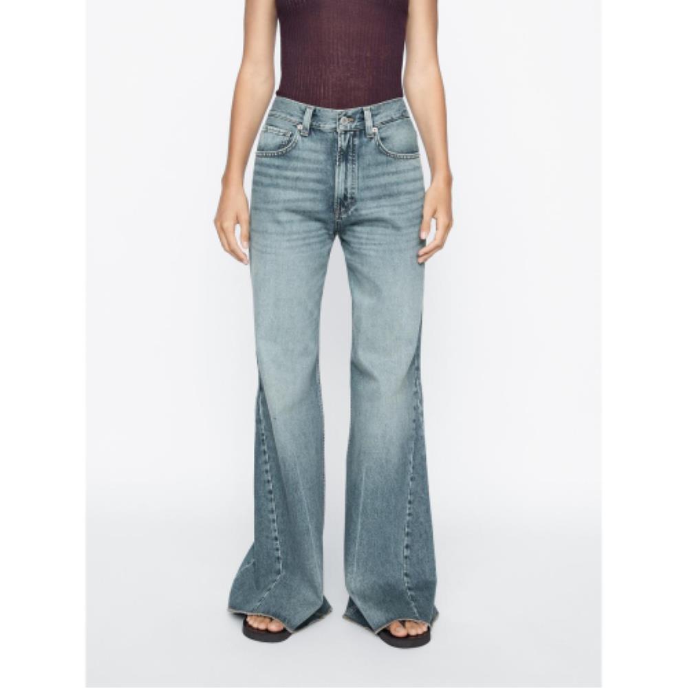 ★ Massimo Dutti★ Flare high waist cotton jeans 0505665642