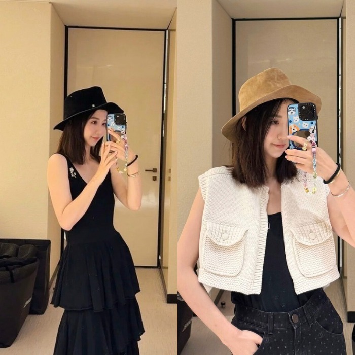 《24/25年 メティエダール》CHANEL カーフスキン ハット