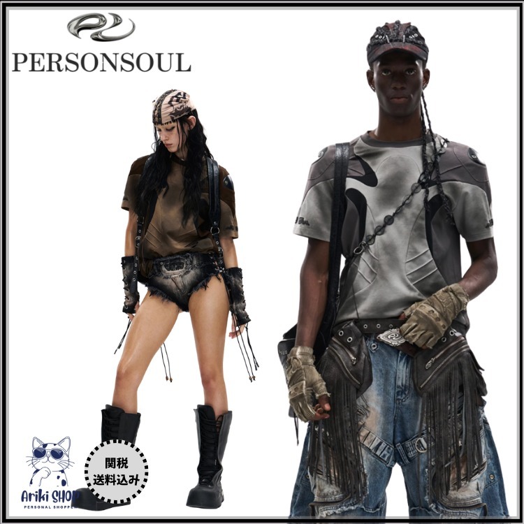 【関送込み 匿名配送】PERSONSOUL プロテクトTシャツ