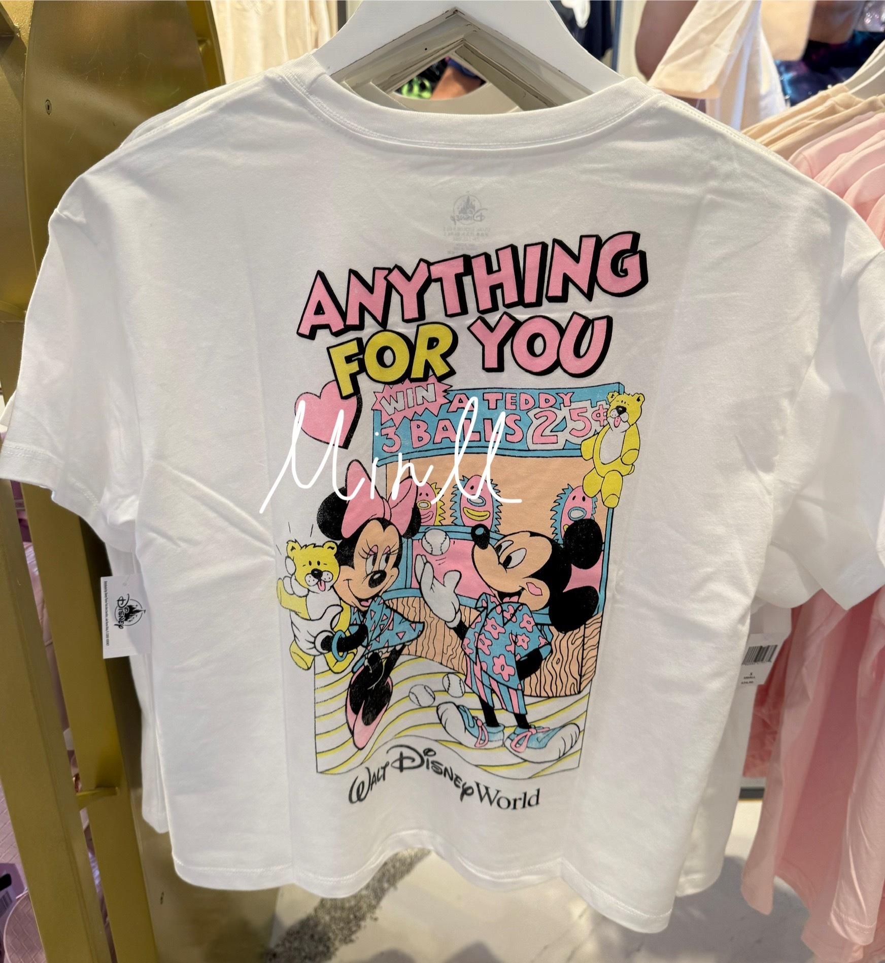 【Disney】Walt Disney World ミッキー＆ミニー クロップトップ