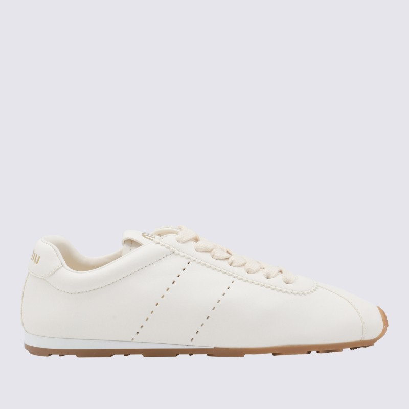 スニーカー MiuMiu FW25 Miu Miu Sneakers Ivory (5E114EF005 038F0304)