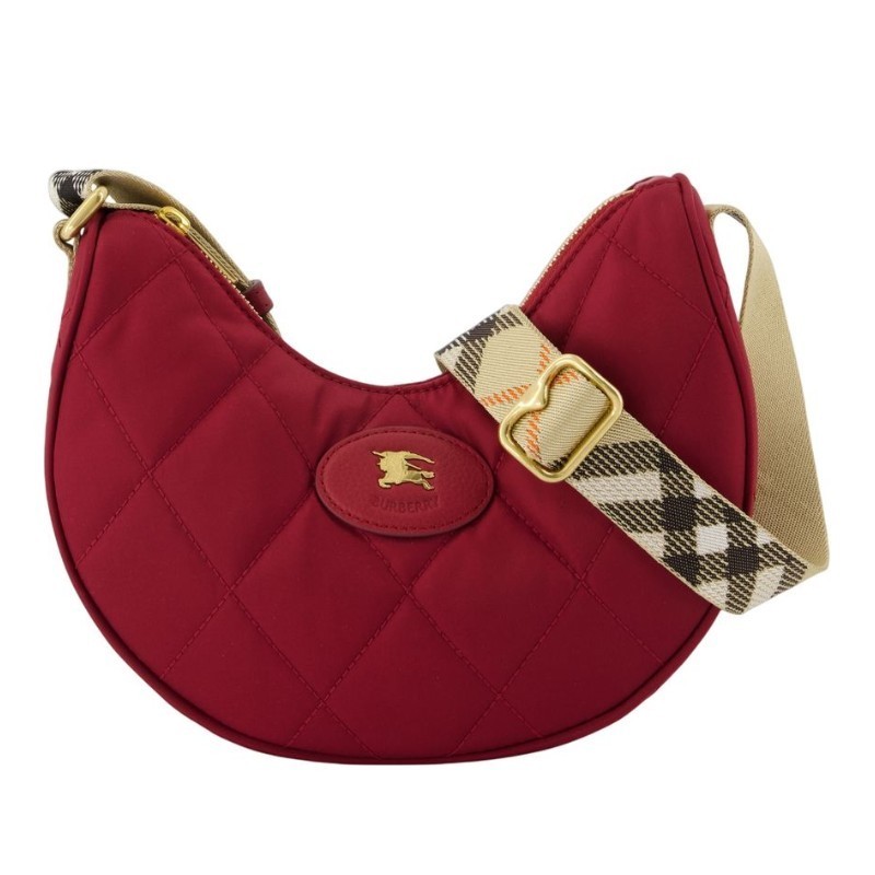 ショルダーバッグ・ポシェット Burberry Ll Horseshoe Crossbody - Burberry - Nylon - Red