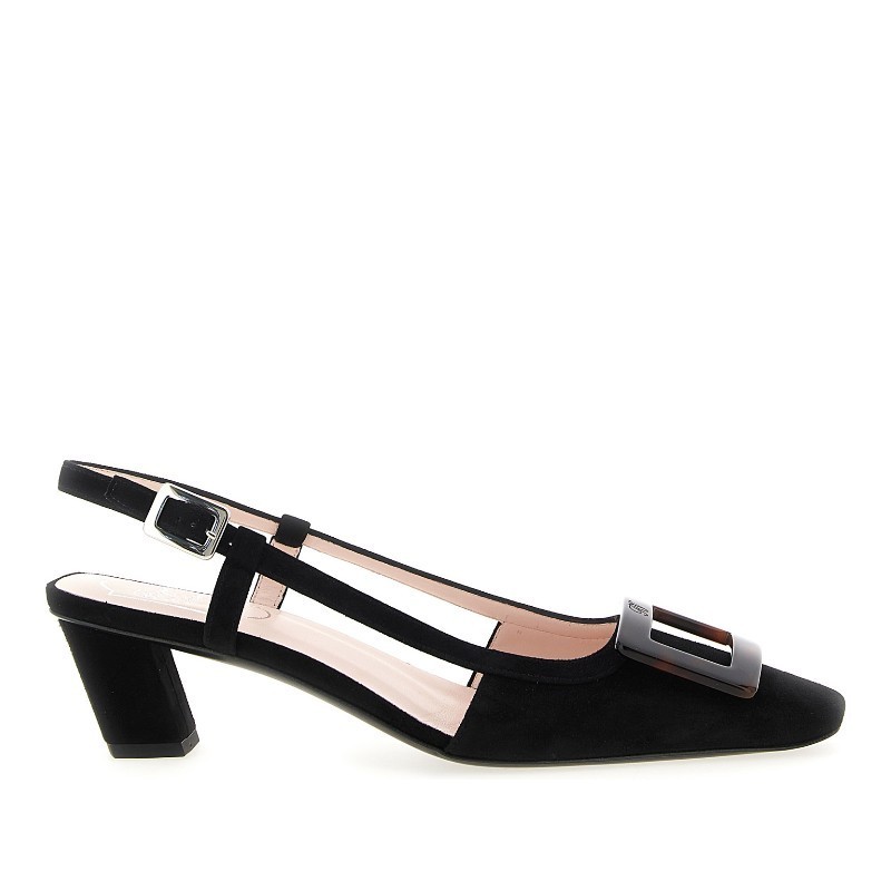 サンダル・ミュール Roger Vivier 'Belle Viver' slingback (RVW00643380HR0 B999)