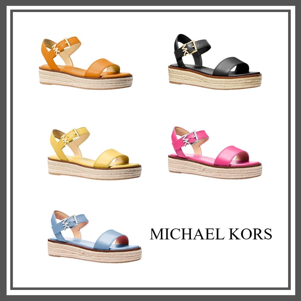 【MICHAEL KORS】Richie Platform Espadrille Sandal