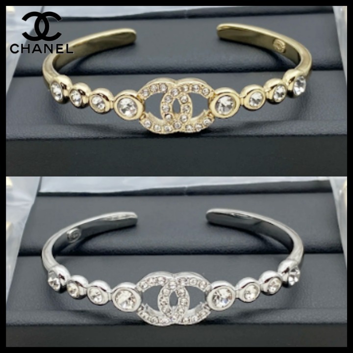 【CCロゴクリスタル華やか】 CHANEL バングル