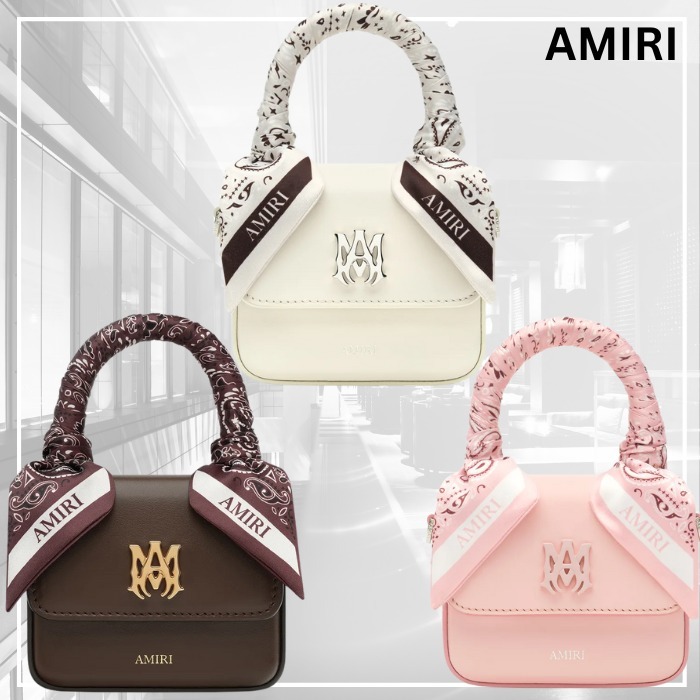 大人の可愛さ《AMIRI》ナノ MA バッグ スカーフ付き
