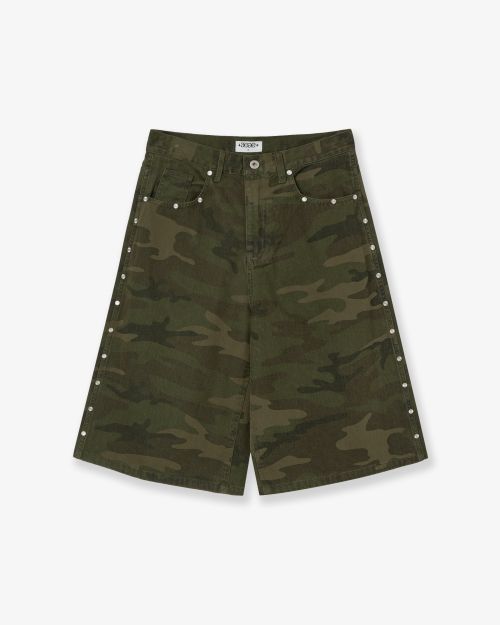 [AEAE]STUD SHORTS [CAMO］