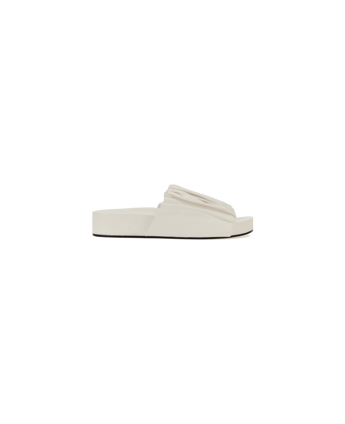 関税送料込★ Jil Sander ローレザーサンダル