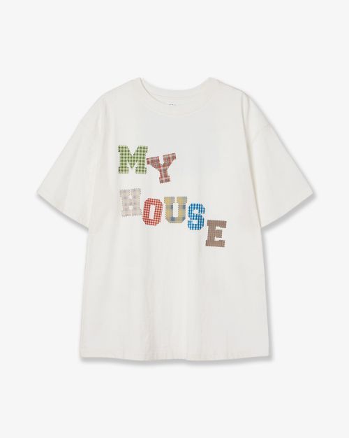 [AEAE]MY HOUSE T-SHIRTS [WHITE(ホワイト)