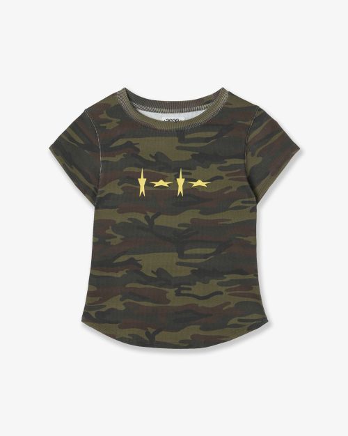 Tシャツ・カットソー [AEAE]STAR SIGN TEE [VINTAGE CAMO] [STAR SIGN TEE] [VINTAG