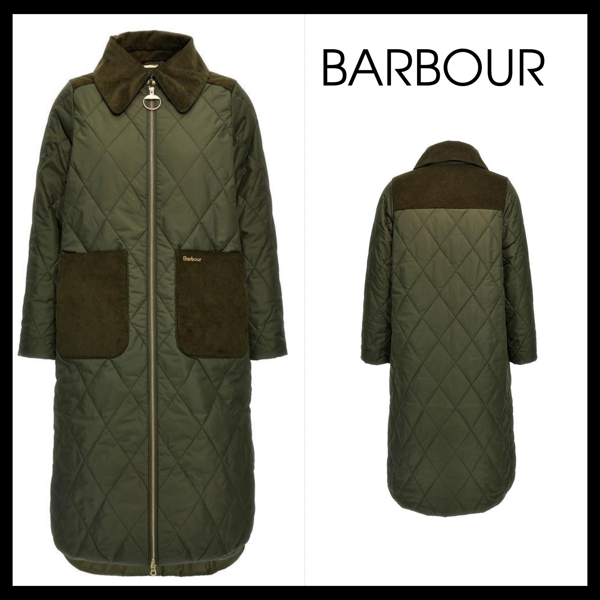 【Barbour】Malton ダイヤモンドキルティング ジャケット