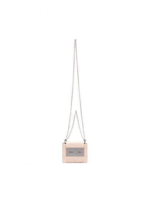 ショルダーバッグ・ポシェット [MATINKIM]quilting accordion mini bag in beige
