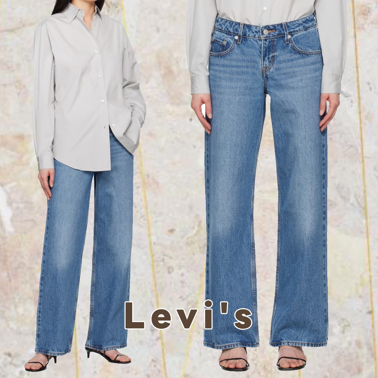 90年代デニムシルエット♪【Levi's】Low ルーズジーンズ