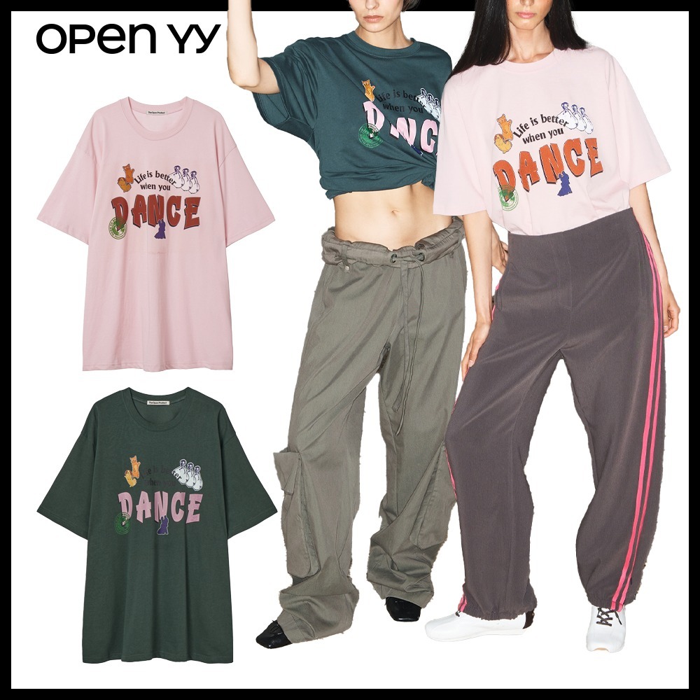 ★Open Yy★[THEOPEN PRODUCT] DANCE CARTOON T-SHIRT★大人気★