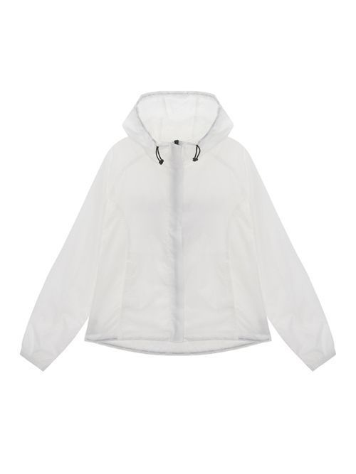 アウターその他 [MATINKIM]light hoody windbreaker for women in white