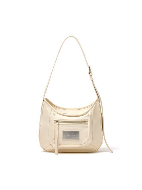 ショルダーバッグ・ポシェット [MATINKIM]nylon pocket bag in beige