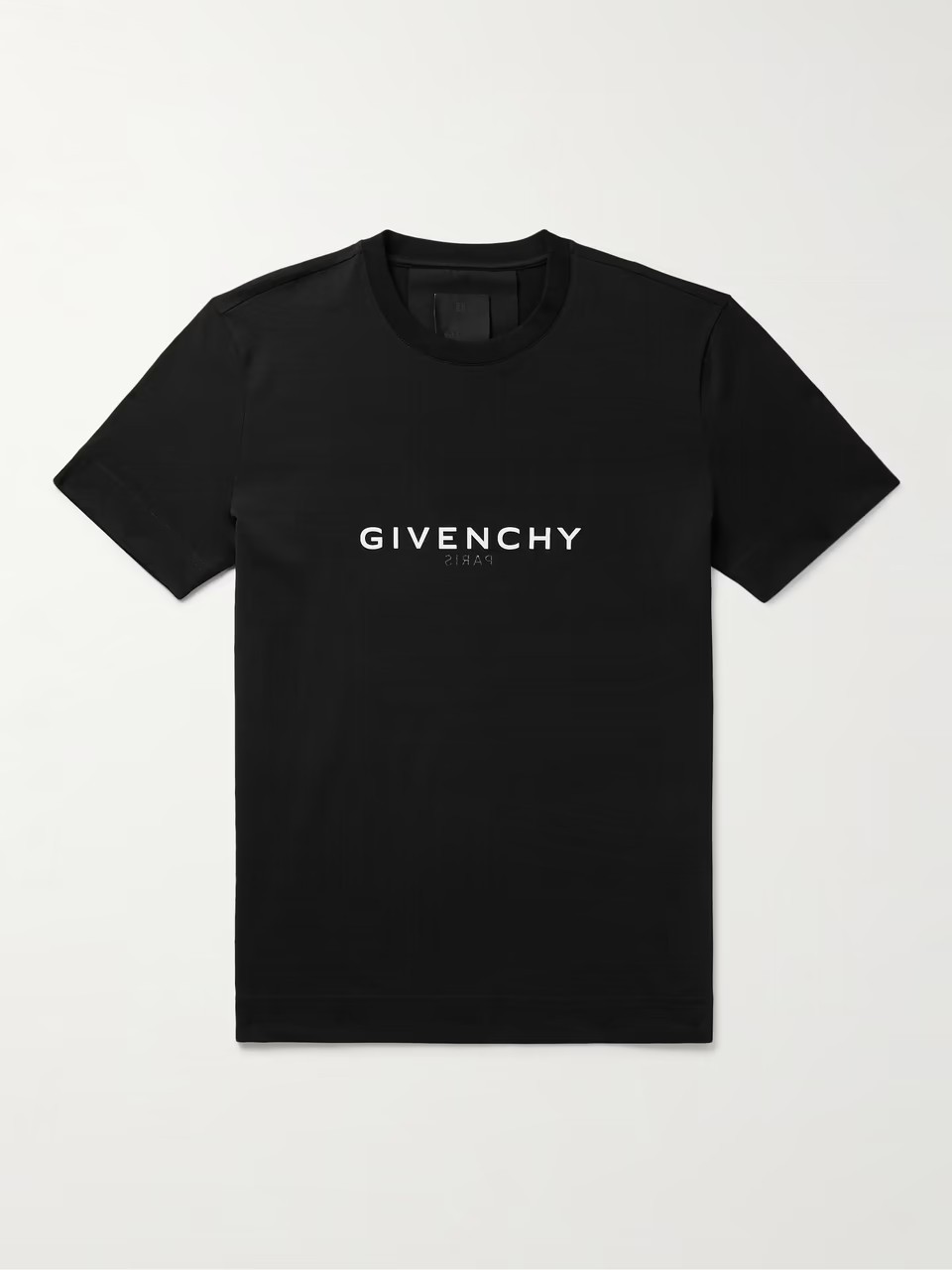 GIVENCHY ロゴプリントコットンジャージーTシャツ ブラックXS