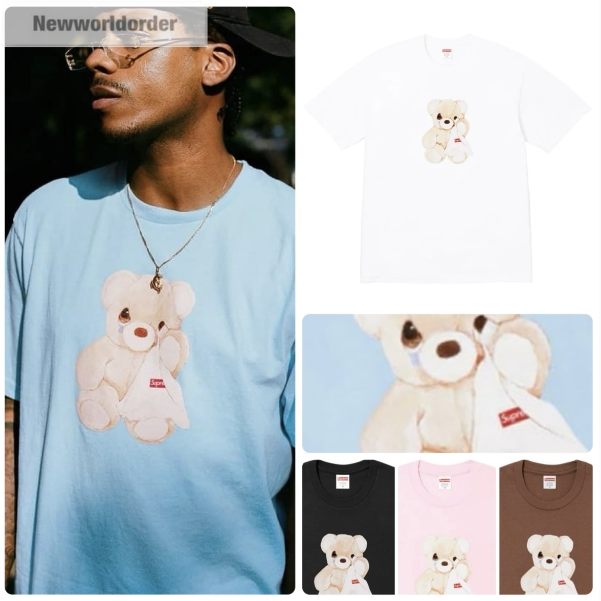 【サマーTシャツコレクション】シュプリーム ベアーTシャツ