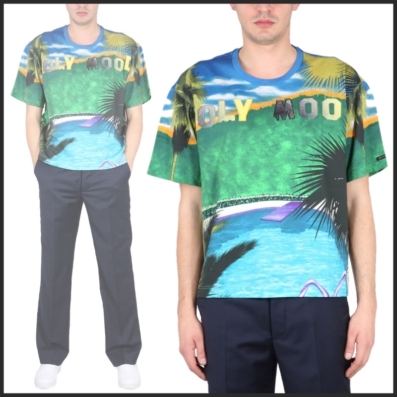 【時を超えた優雅さ】ETRO カリフォルニアプリント Tシャツ