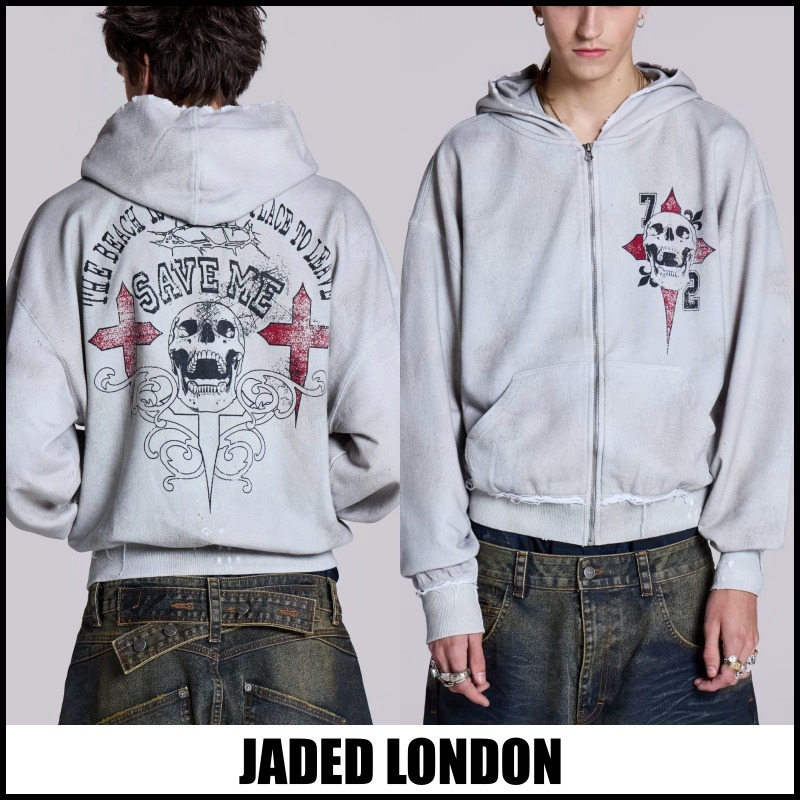 【JADED LONDON】Save Me オーバーサイズ パーカー ※送関込