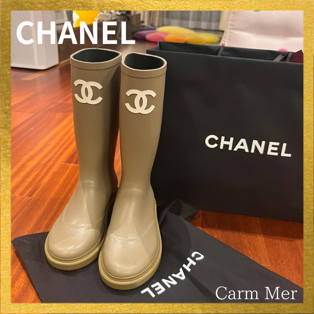 【CHANEL】雨の日以外でも活躍♪ ☆ レインブーツ ☆