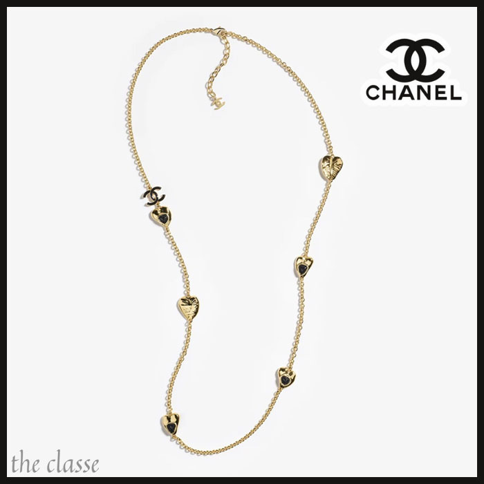 【お洒落ななアクセント】CHANEL ロングネックレス25A