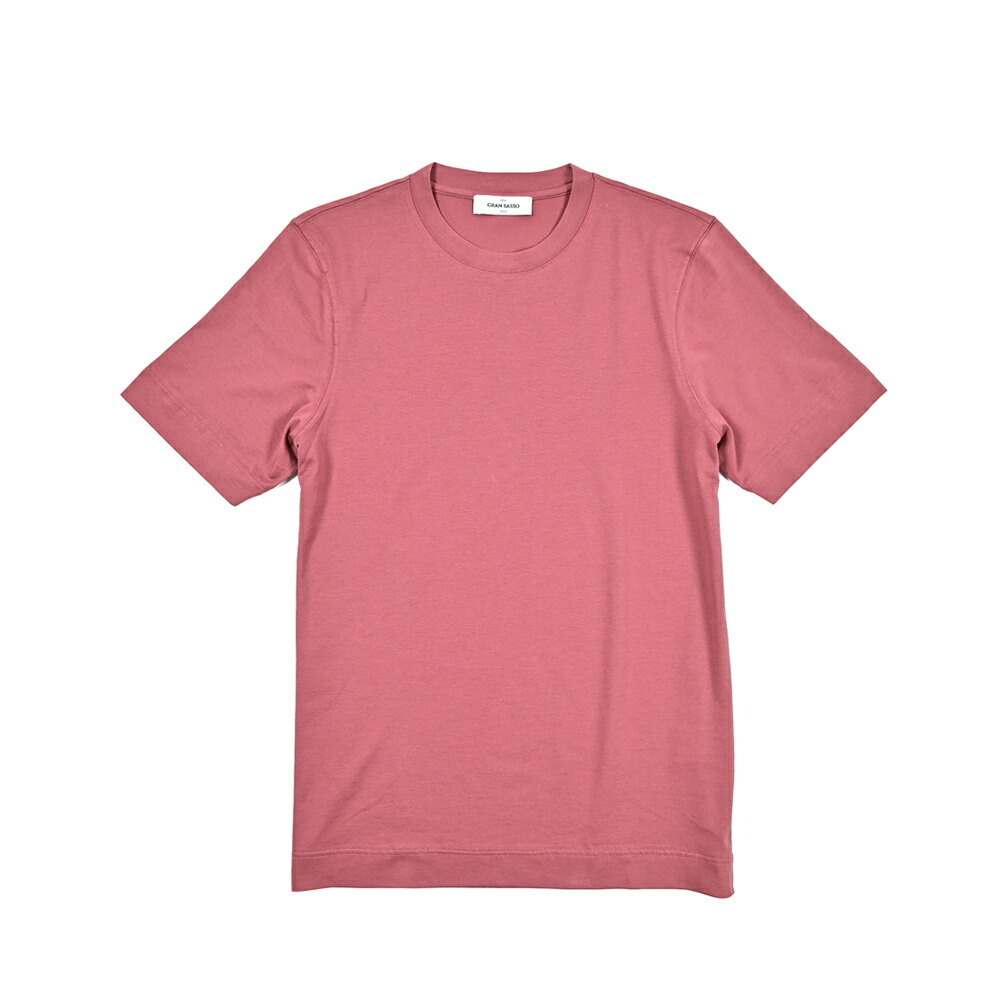 25春夏/グランサッソ/Tシャツレッド/422907