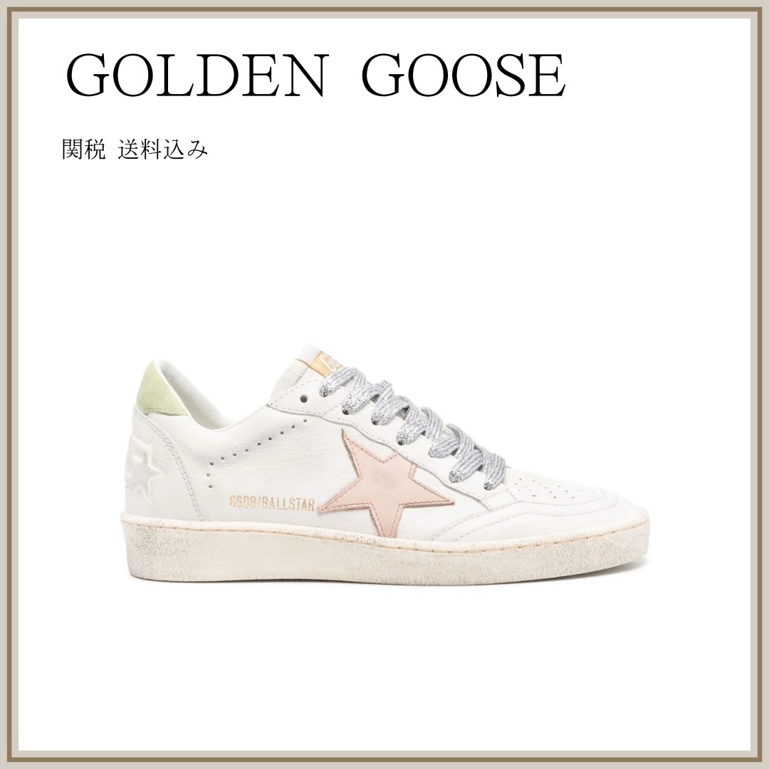 GOLDEN GOOSE Ball Star Sneakers Pink スニーカー