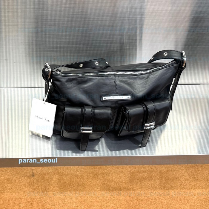 Matin Kim☆DOUBLE POCKET SHOULDER BAG