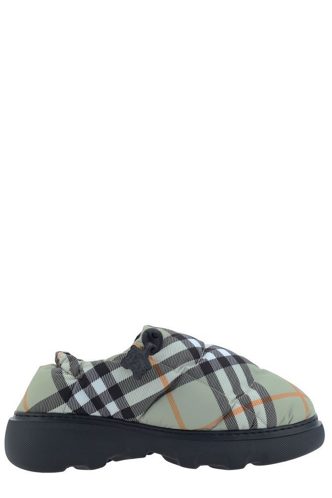 BURBERRY チェック ロ トッフ ヒロ スリッハ 8094483 C1200
