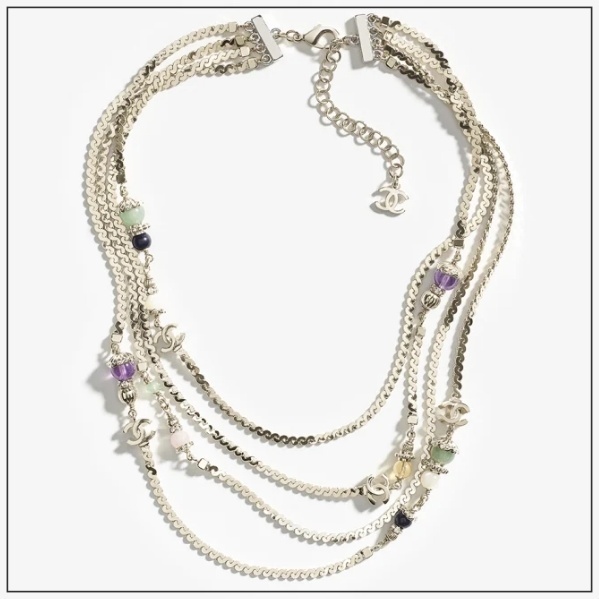 《カラフルカラーがかわいい♡》CHANEL ネックレス 25A