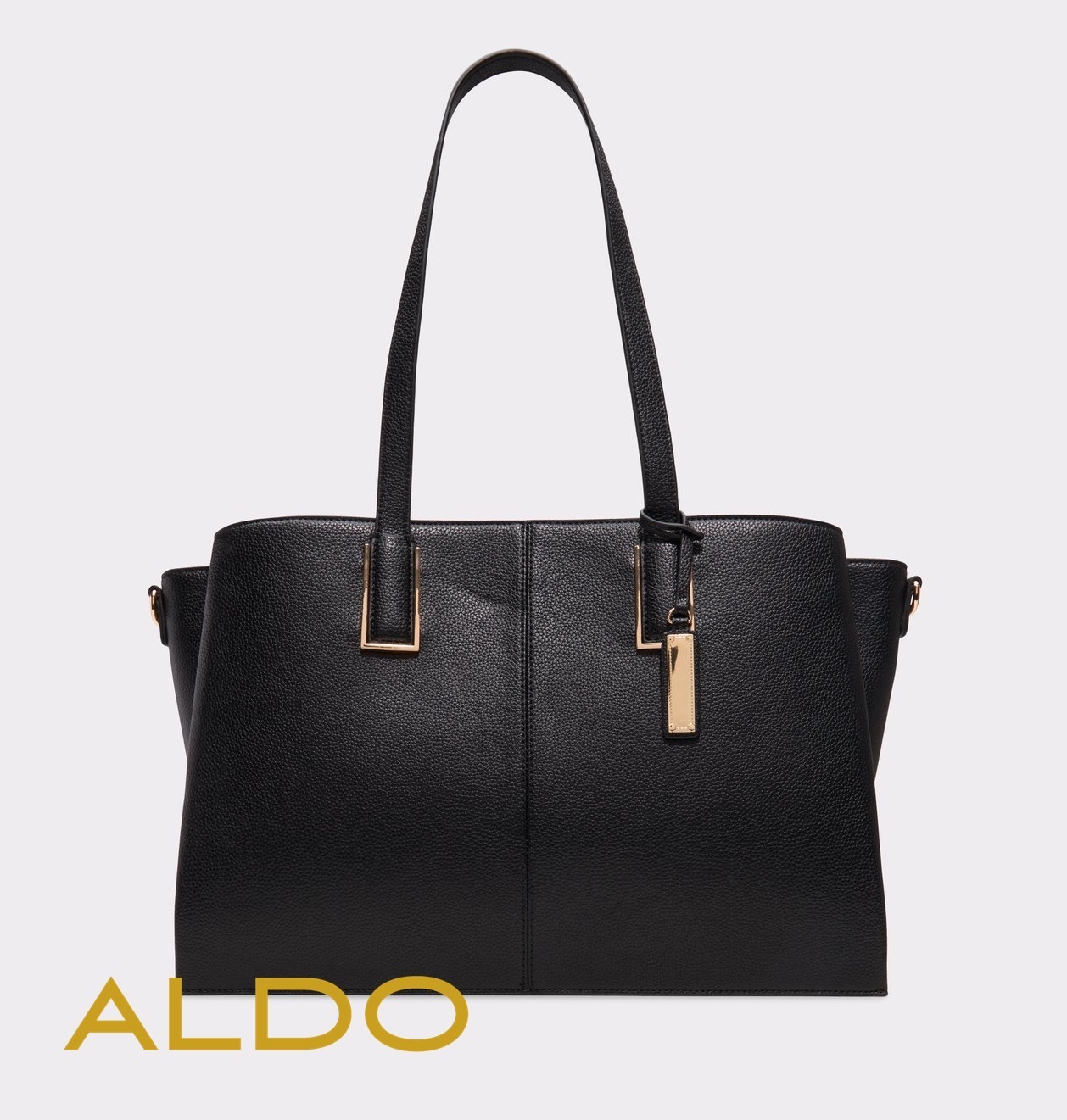 ☆日本未上陸*ALDO*新作*2wayトートバッグ/W-BLACK☆