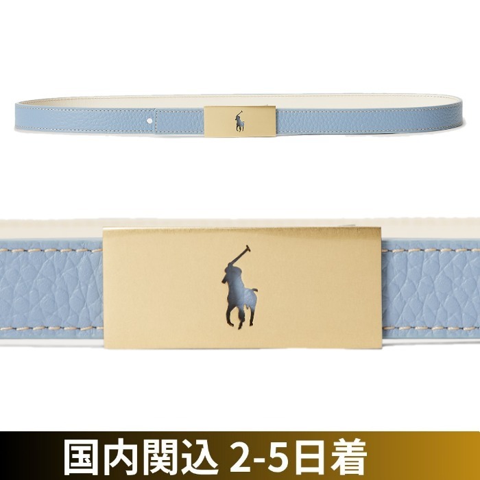LAUREN RALPH LAUREN/Polo ID リバーシブル レザー ベルト