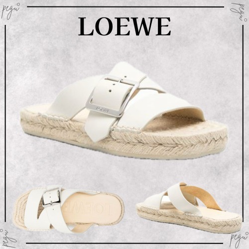 【LOEWE】国内発送 ペタル エスパドリーユ スライドサンダル
