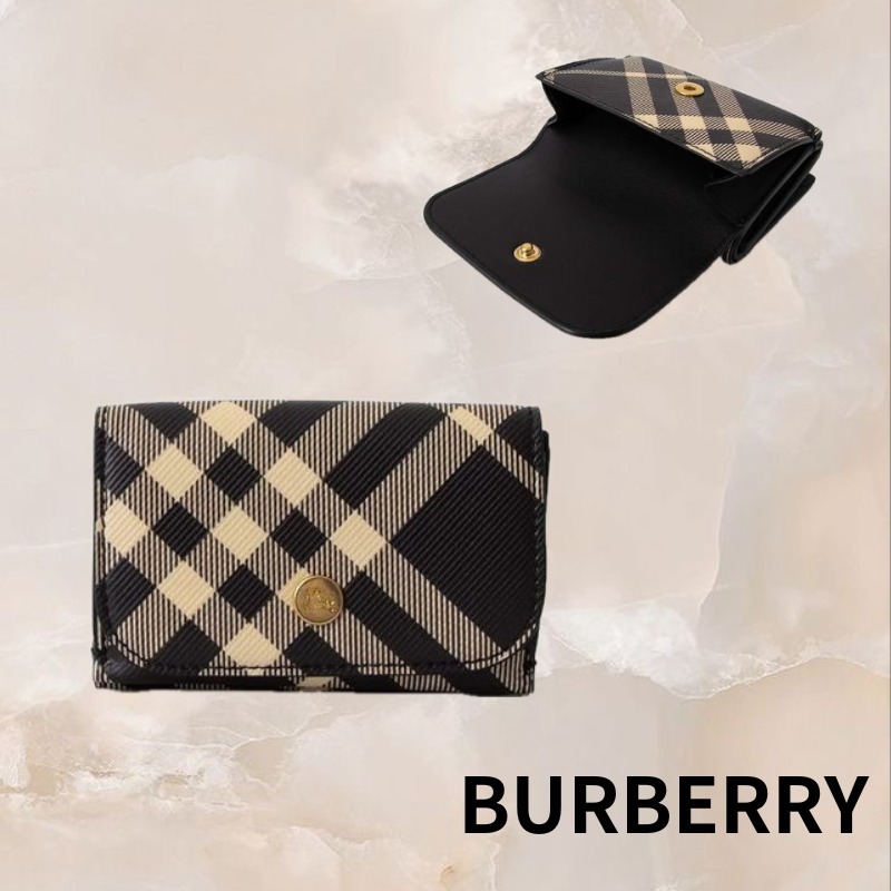 [BURBERRY] レディース 三つ折り財布 COMPACT WALLET