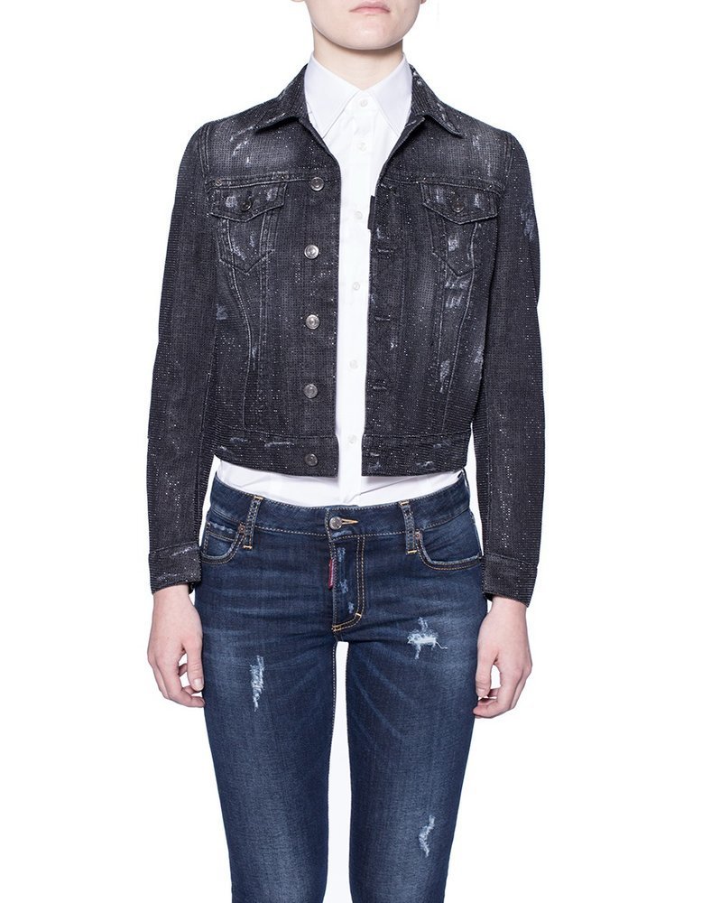 Dsquared2 クロッフトテニムシャケット AM048330357900